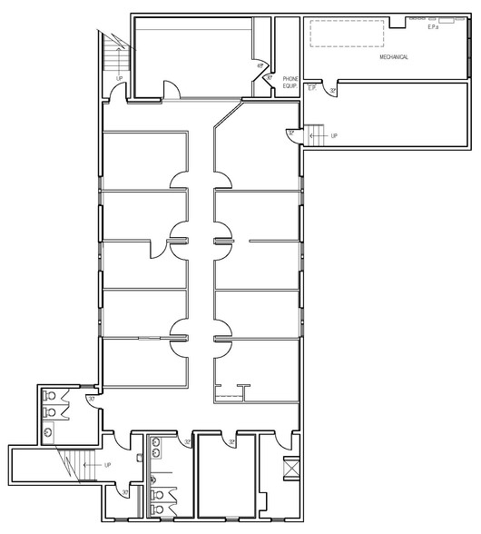 2800 S High St, Columbus, OH à vendre - Plan d’étage – Image 2 sur 3