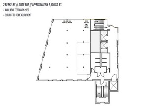 248-264 The Esplanade, Toronto, ON à louer Plan d’étage– Image 1 sur 1