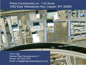 Plus de détails pour 3400 E Yellowstone Hwy, Casper, WY - Terrain à vendre