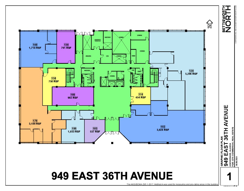 949 E 36th Ave, Anchorage, AK à louer Plan d’étage– Image 1 sur 5