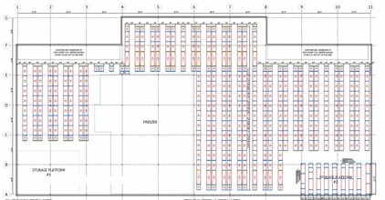 2500-2550 Rue Cohen, Montréal, QC à louer Plan d’étage– Image 1 sur 3