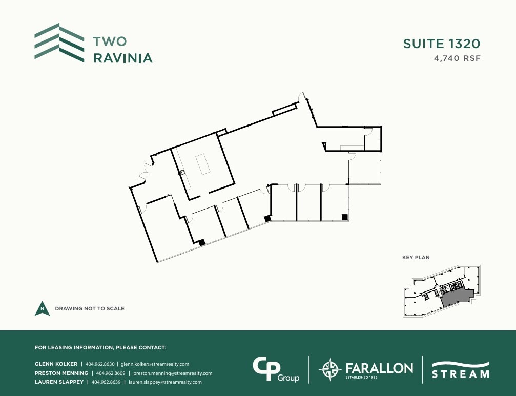 1 Ravinia Dr, Atlanta, GA à louer Plan d’étage– Image 1 sur 1