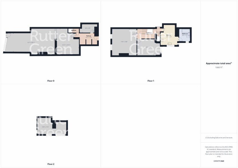 113 Bradshawgate, Leigh à louer - Plan d’étage – Image 2 sur 2