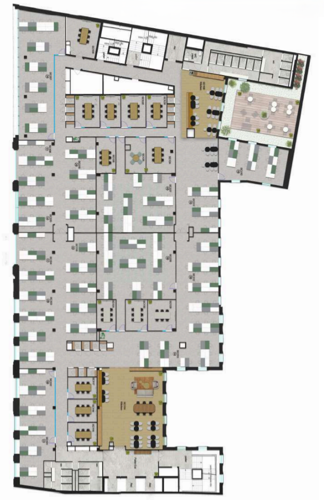 8 Rue Sainte-Cécile, Paris à louer Plan d’étage type– Image 1 sur 1