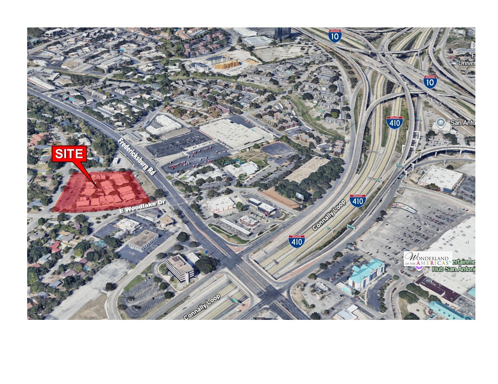 4801-4885 Fredericksburg Rd, San Antonio, TX à louer Photo de l’immeuble– Image 1 sur 5