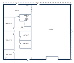 5956 Berry Brook Dr, Houston, TX à louer Plan d’étage– Image 1 sur 1