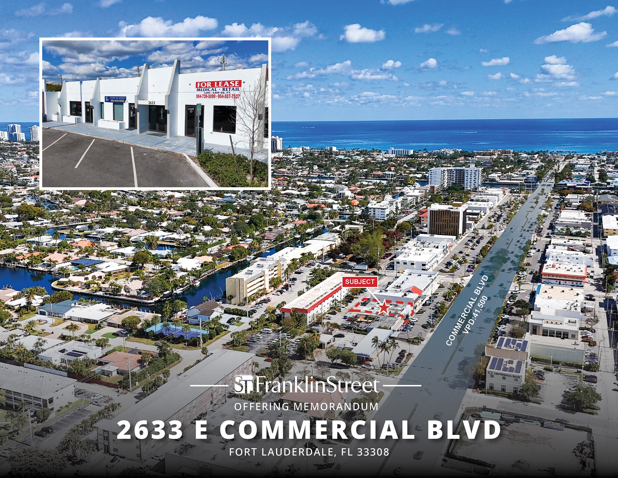 2633 E Commercial Blvd, Fort Lauderdale, FL à louer Photo principale– Image 1 sur 24