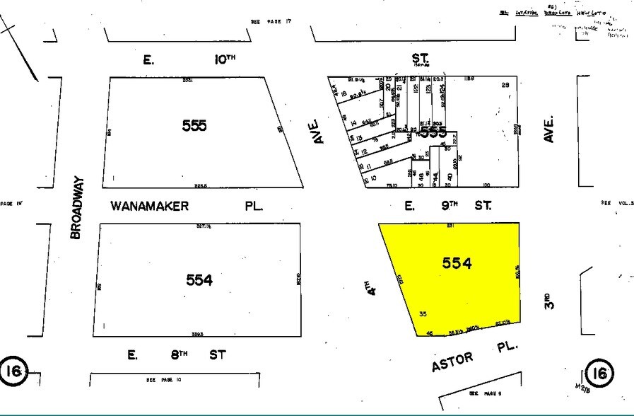 51 Astor Pl, New York, NY à louer - Plan cadastral – Image 2 sur 5