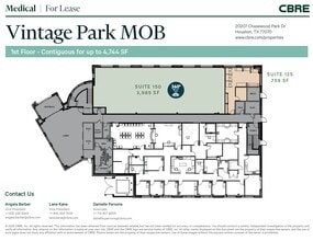 20207 Chasewood Park Dr, Houston, TX à louer Plan d’étage– Image 1 sur 1