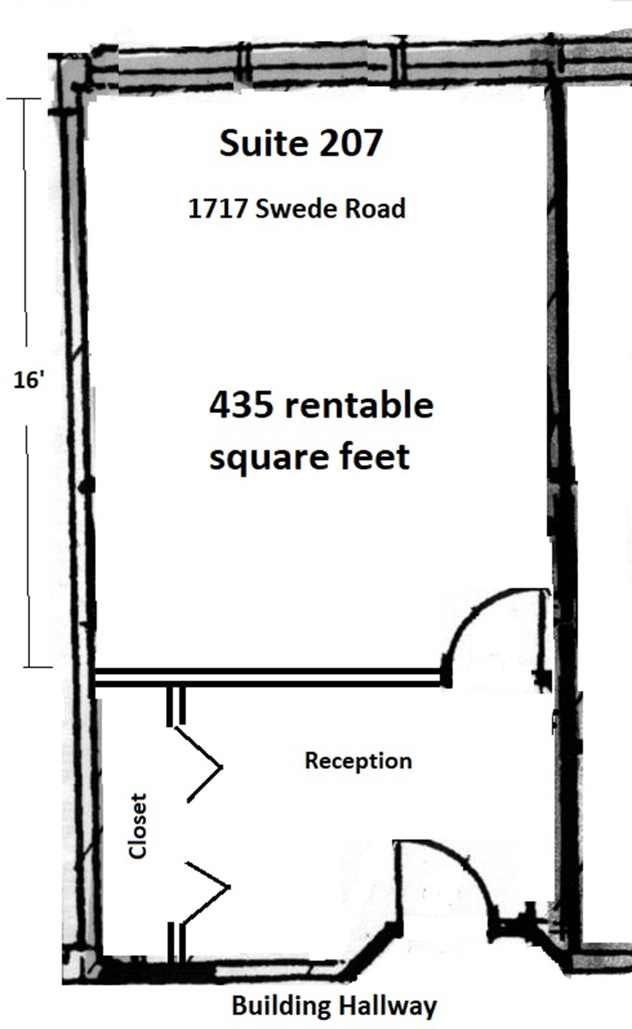 1717 Swede Rd, Blue Bell, PA à louer Plan d’étage– Image 1 sur 1