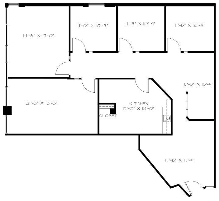 1705-1749 St Laurent Blvd, Ottawa, ON à louer Plan d’étage– Image 1 sur 1