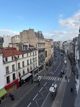 Paris - VUE AÉRIENNE vue de carte