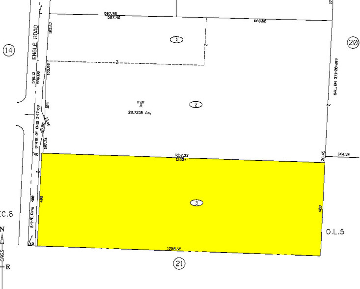 6909 Engle Rd, Middleburg Heights, OH à louer - Plan cadastral – Image 3 sur 4