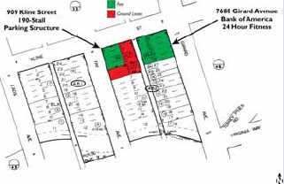 7680 Girard Ave, La Jolla, CA à louer - Plan cadastral – Image 2 sur 9
