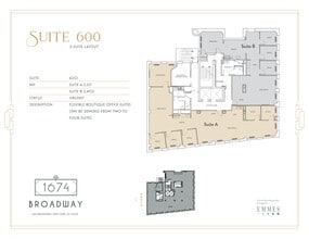 1674 Broadway, New York, NY à louer Plan de site– Image 1 sur 2