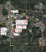 7081 Airport Blvd, Mobile, AL - VUE AÉRIENNE  vue de carte