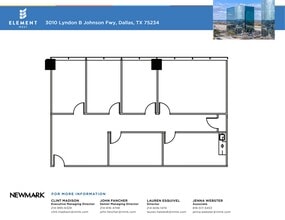 3010 Lyndon B Johnson Fwy, Dallas, TX à louer Plan de site– Image 1 sur 2