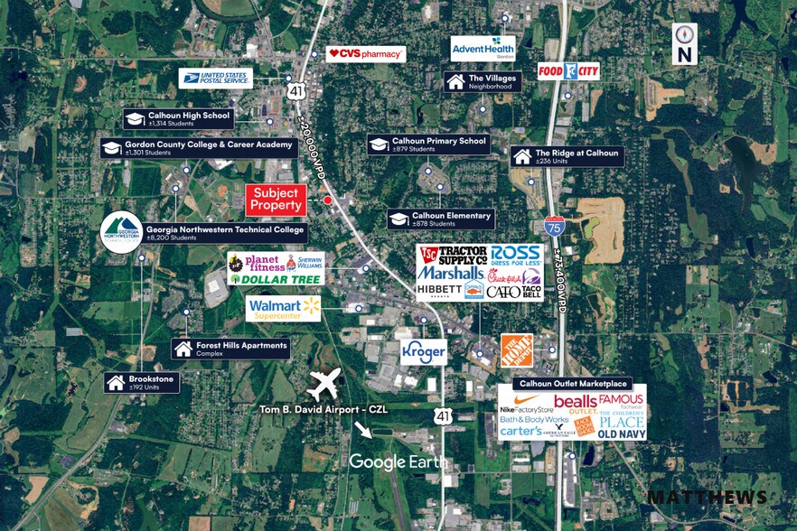 605 S Wall St, Calhoun, GA à vendre - Photo de l’immeuble – Image 3 sur 3