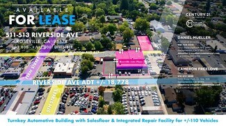Plus de détails pour 511-513 Riverside Ave, Roseville, CA - Industriel/Logistique à louer