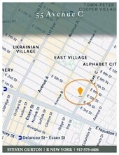 55 Avenue C, New York, NY à louer Plan cadastral– Image 2 sur 19