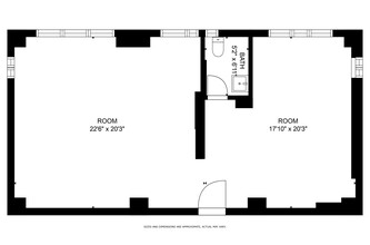 240 Central Park S, New York, NY à louer Plan d’étage– Image 2 sur 2