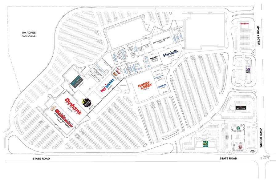 4101 E Wilder Rd, Bay City, MI à louer - Plan de site – Image 2 sur 15