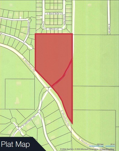 NWC & NEC of East Woolford Rd St, Show Low, AZ à vendre - Plan cadastral – Image 2 sur 3