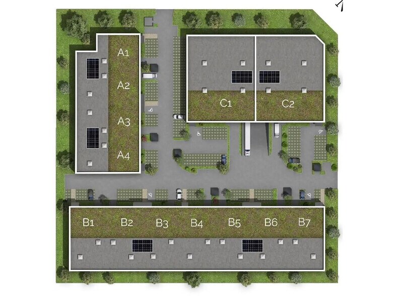 Local d’activités dans Trappes à louer - Plan de site – Image 1 sur 23