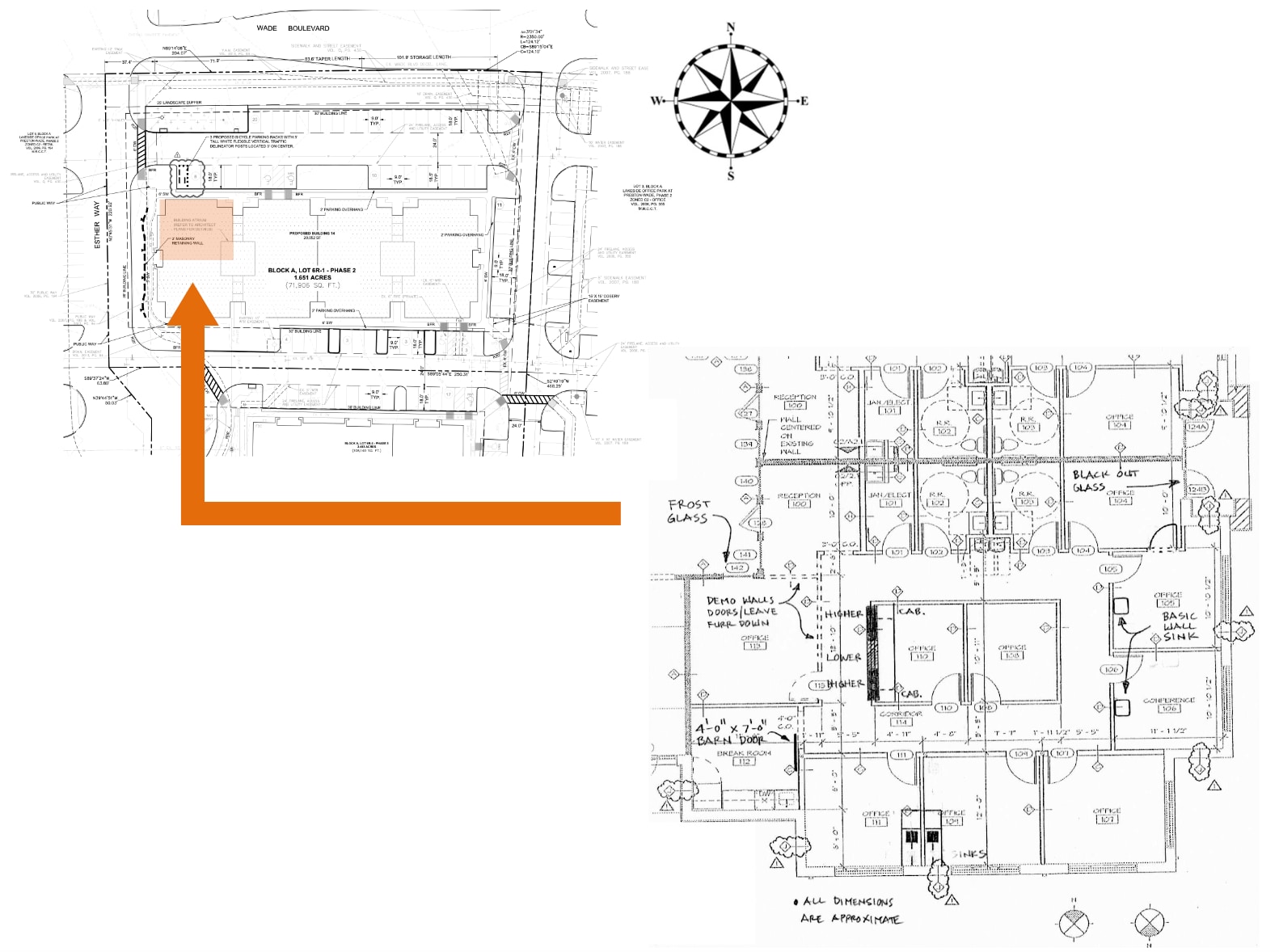 8501 Wade Blvd, Frisco, TX à louer Plan d’étage– Image 1 sur 9