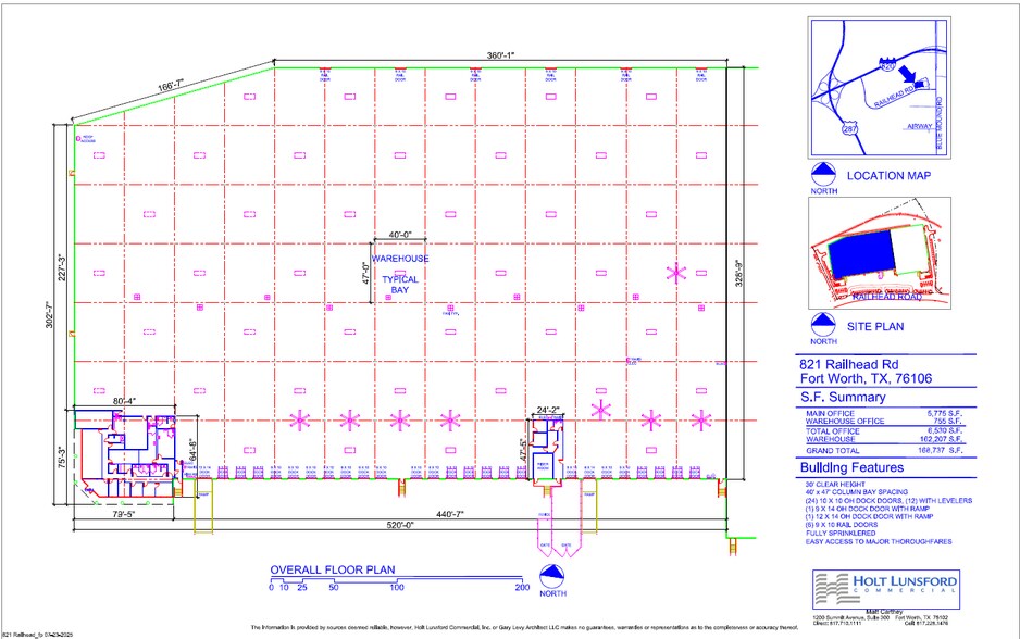 801-841 Railhead Rd, Fort Worth, TX à louer - Plan de site – Image 2 sur 6