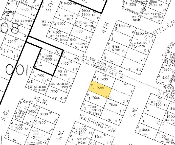 412-418 SW 4th Ave, Portland, OR à louer - Plan cadastral – Image 3 sur 7