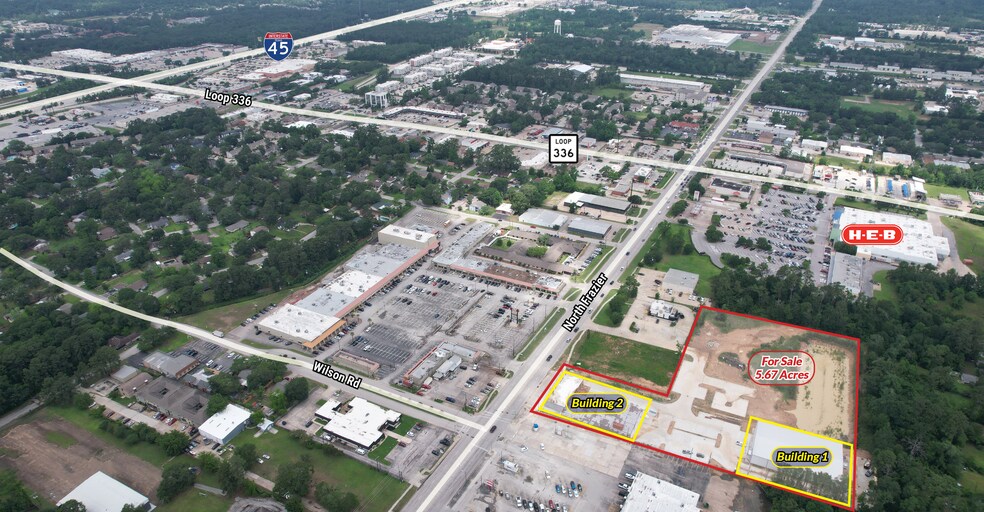 2004 N Frazier St, Conroe, TX à vendre - Photo principale – Image 1 sur 2