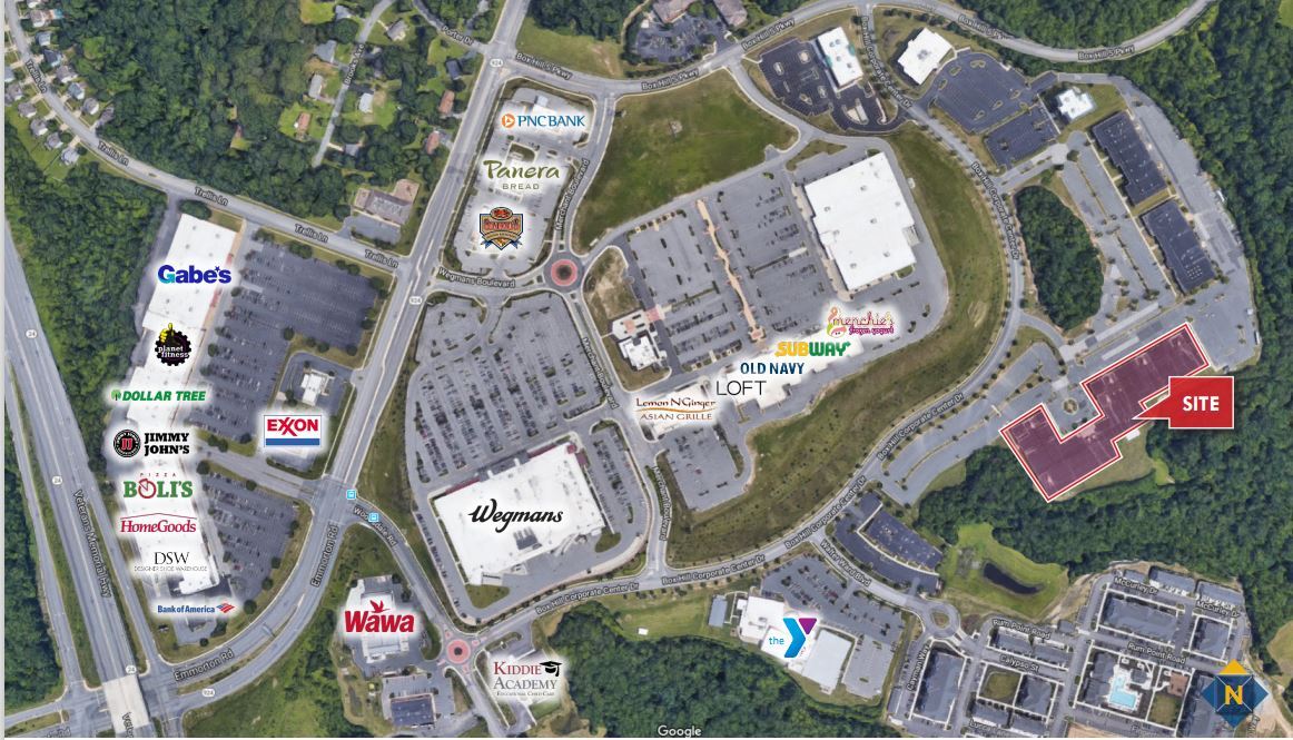 3465 Box Hill Corporate Center Dr, Abingdon, MD à louer Plan de site– Image 1 sur 2