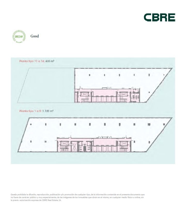 Avinguda Diagonal, 197, Barcelone, Barcelona à louer Plan d’étage type– Image 1 sur 1