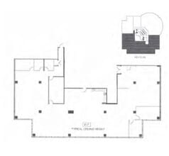 5580 Explorer Dr, Mississauga, ON à louer Plan d’étage– Image 1 sur 1