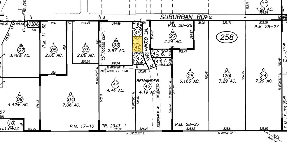 4045 Earthwood Ln, San Luis Obispo, CA à vendre - Plan cadastral – Image 3 sur 3