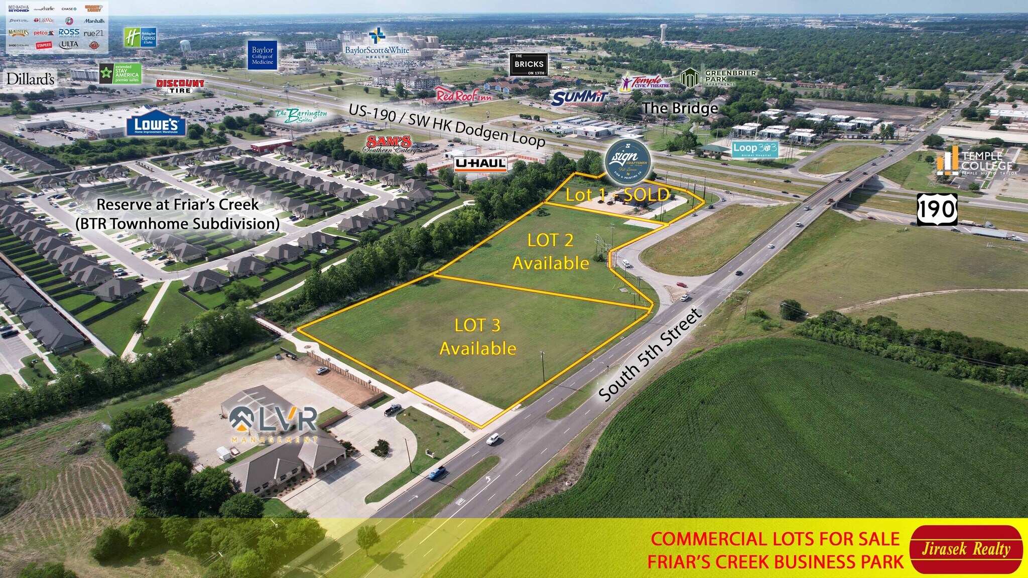 SW HK Dodgen Loop 363 & S 5th St, Temple, TX à vendre Photo de l’immeuble– Image 1 sur 14