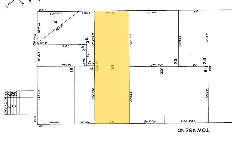 123 Townsend St, San Francisco, CA à louer - Plan cadastral – Image 1 sur 1