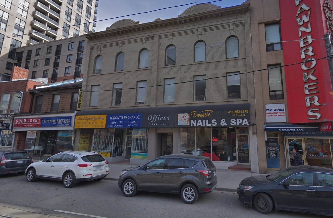 147-149 Church St, Toronto, ON à louer Photo de l’immeuble– Image 1 sur 1