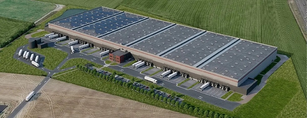 Industriel/Logistique dans Croixrault à louer - Aérien – Image 2 sur 4