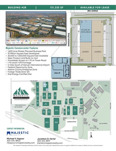 3700 N Windsor Dr, Aurora, CO à louer - Plan de site – Image 3 sur 3
