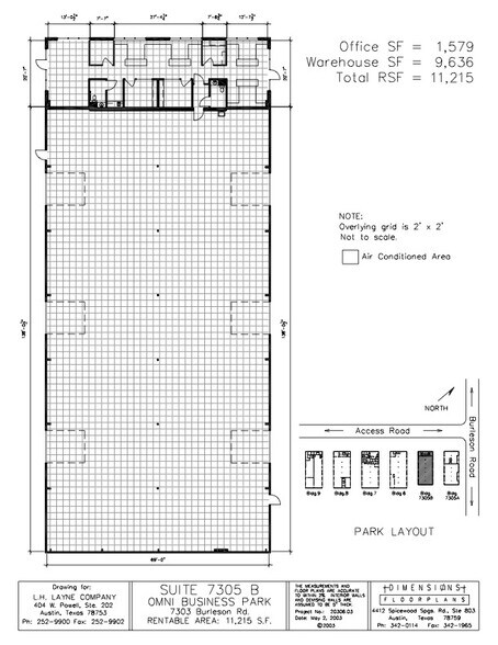 7303 Burleson Rd, Austin, TX à louer - Plan d’étage – Image 3 sur 12