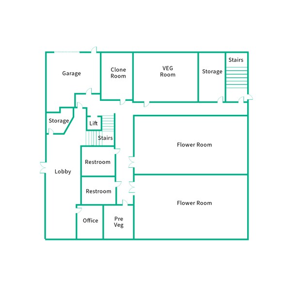 15852 Little Morongo Rd, Desert Hot Springs, CA à vendre - Plan d’étage – Image 2 sur 13