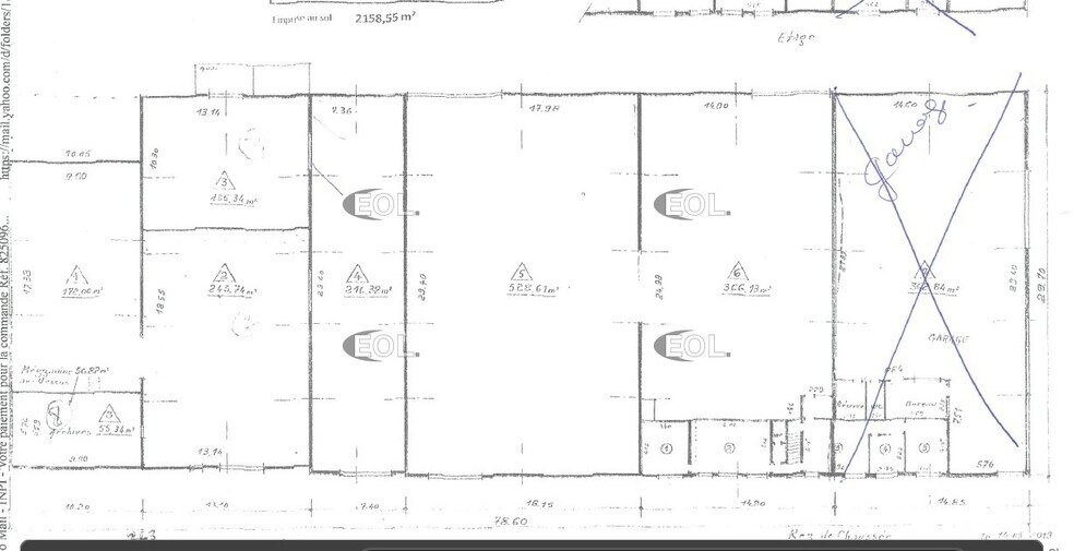 Industriel/Logistique dans Saint-Malo à louer - Plan d’étage – Image 3 sur 3