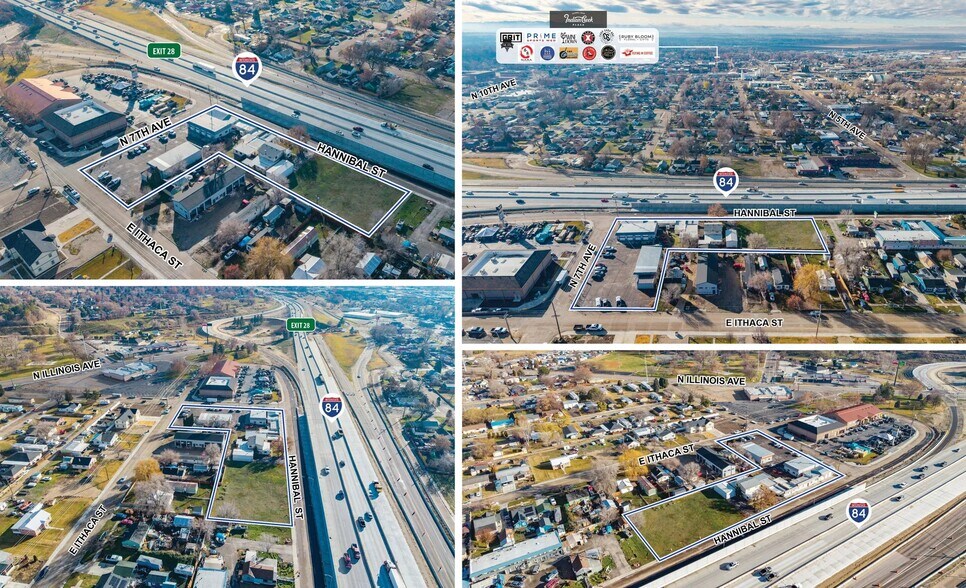 602 Hannibal St, Caldwell, ID à vendre - Aérien – Image 2 sur 2