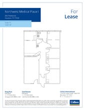 800 Peakwood Dr, Houston, TX à louer Plan d’étage– Image 1 sur 1