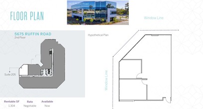 5575 Ruffin Rd, San Diego, CA à louer Plan d’étage– Image 1 sur 1