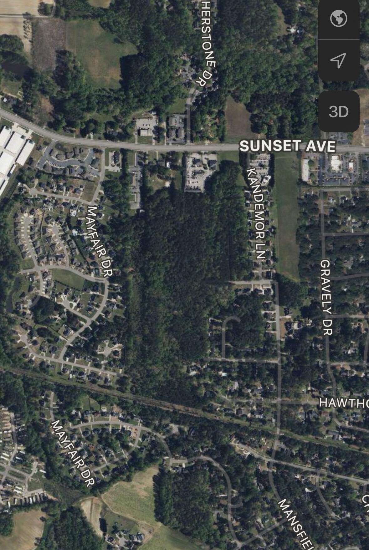 0 Kandemor Ln, Rocky Mount, NC à vendre Aérien– Image 1 sur 2