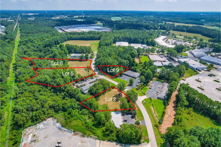 Peedin Rd, Smithfield, NC à vendre - Aérien – Image 3 sur 7