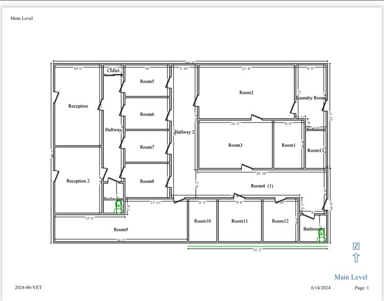 1305 Vegas Valley Dr, Las Vegas, NV à louer - Plan d’étage – Image 2 sur 22